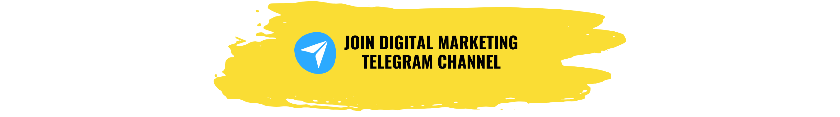 Digital Marketing Telegram Banner